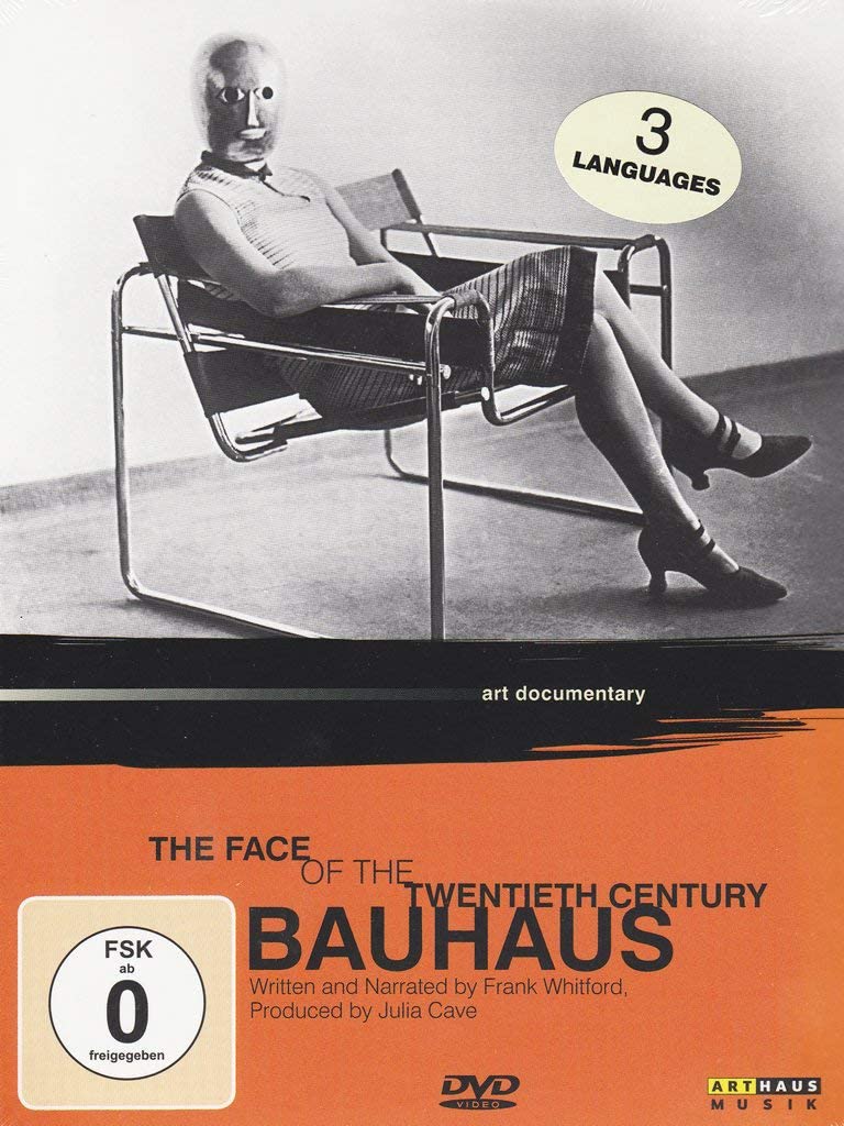 Bauhaus The Face of the 20th Century DVD cover, documentary on the Bauhaus school