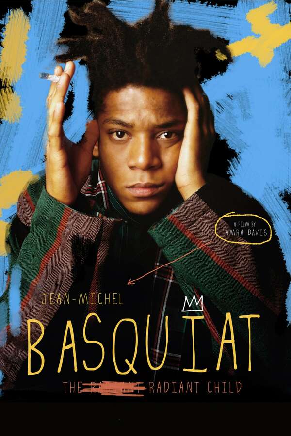 Jean-Michel Basquiat The Radiant Child DVD cover, documentary directed by Tamra Davis