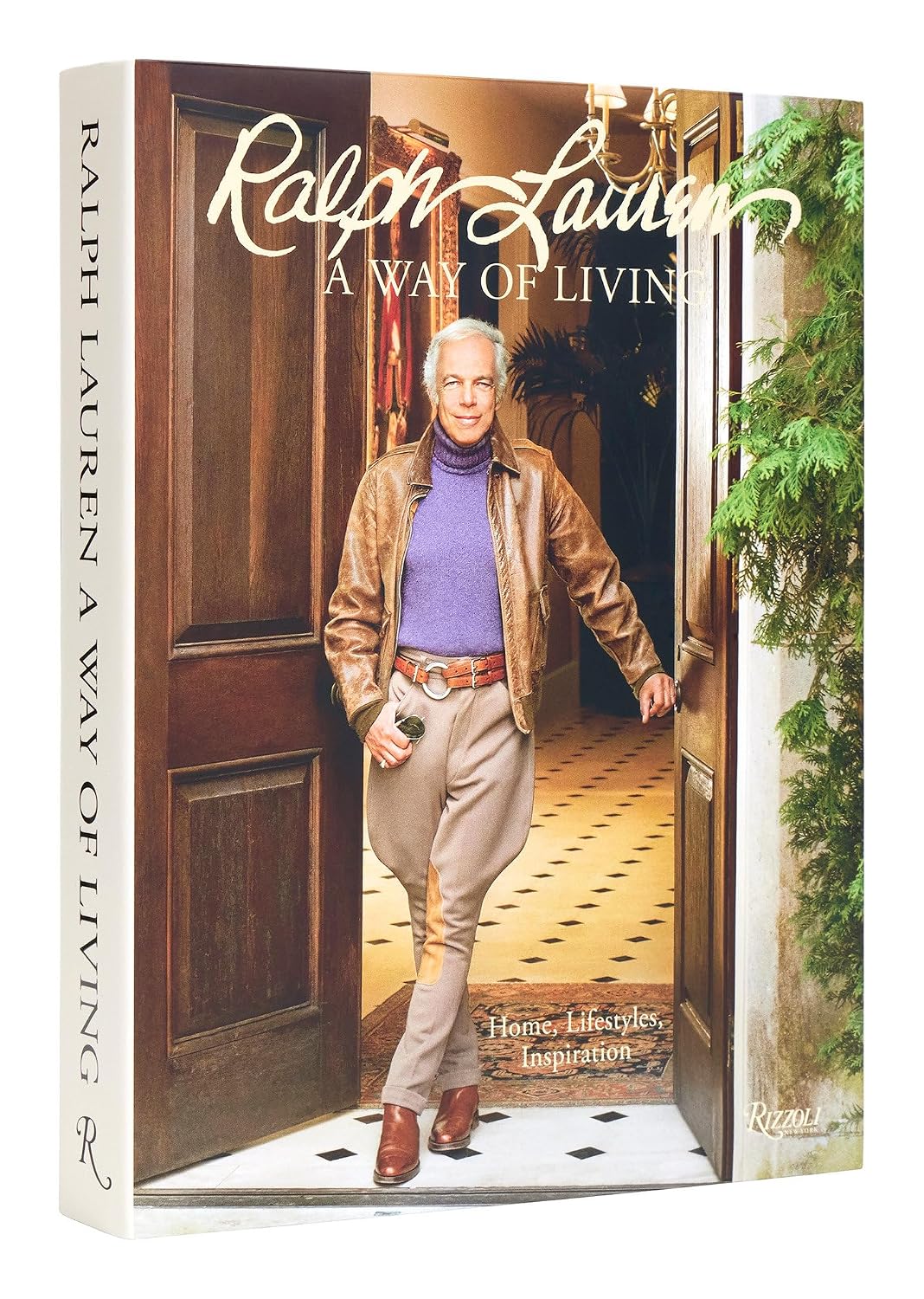Ralph Lauren A Way of Living book cover, home design and lifestyle monograph