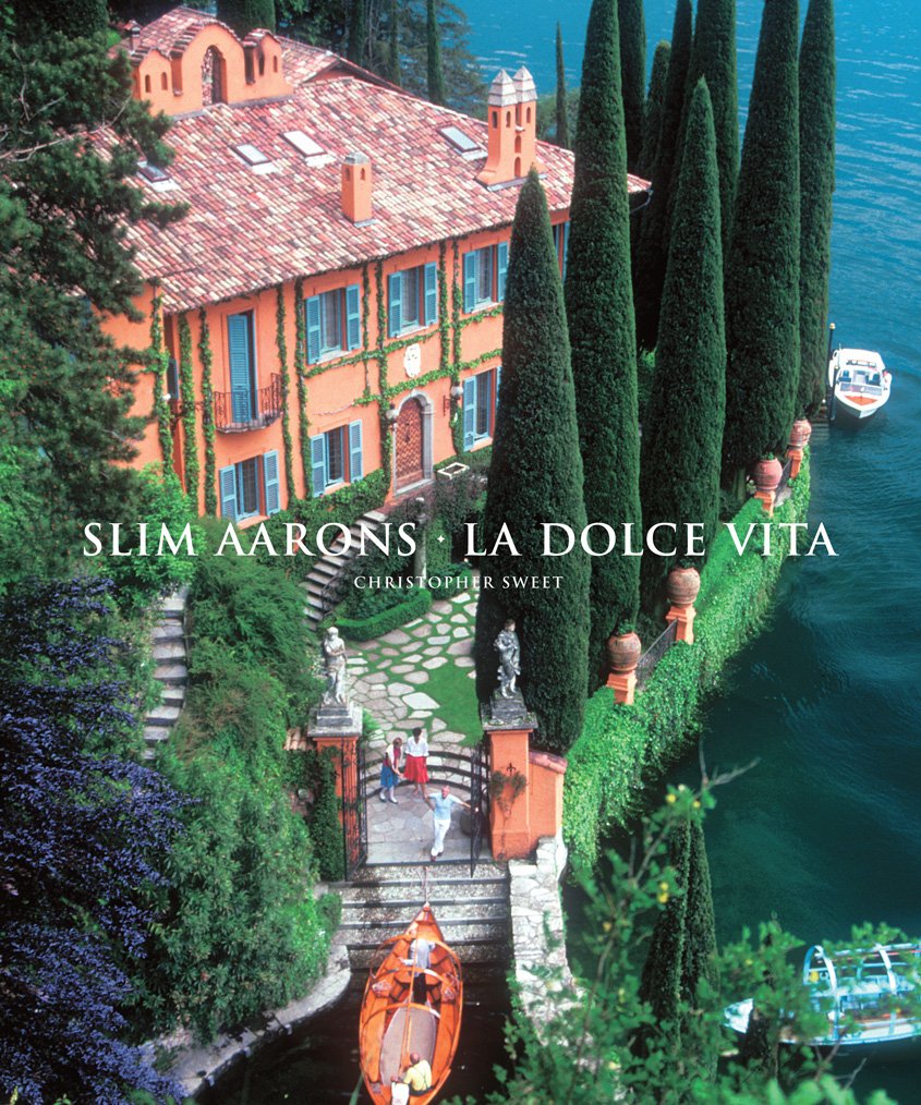 Slim Aarons La Dolce Vita book cover, Italian jet-set photography collection