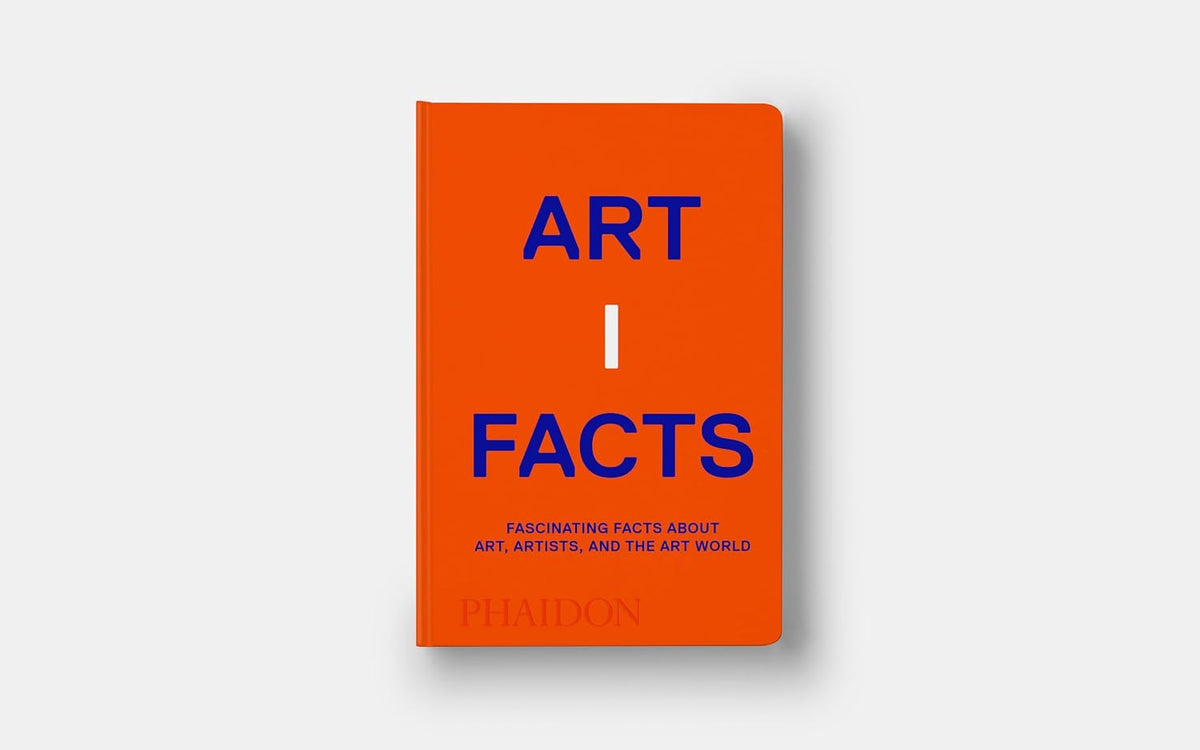 Artifacts Fascinating Facts about Art book cover, Phaidon compendium on art and the art world
