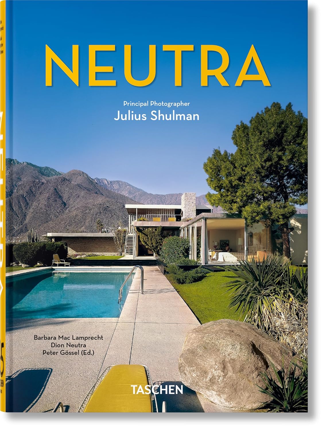 Neutra 45th Ed book cover, Taschen monograph on Richard Neutra architecture